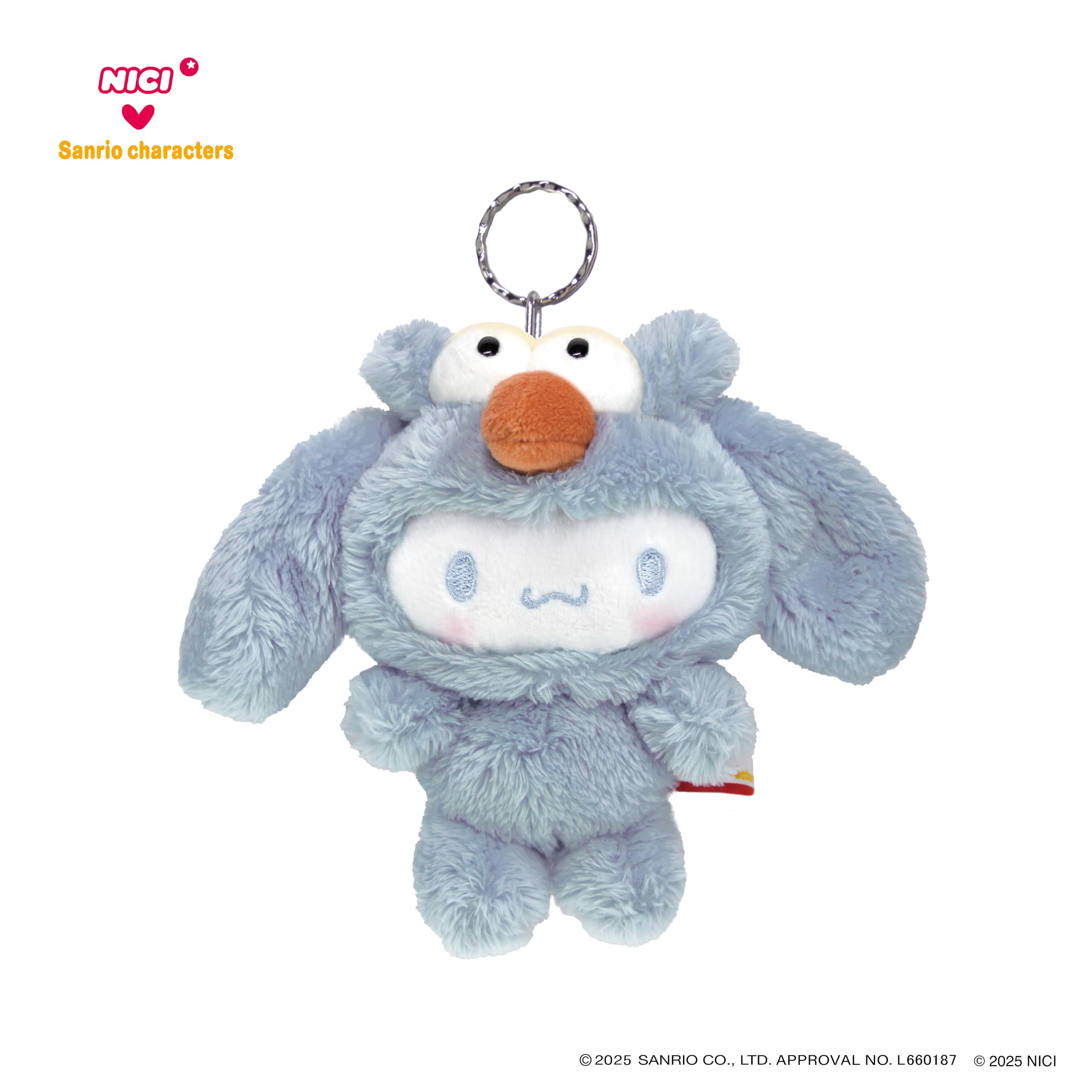 サンリオ NICI コラボ マスコットキーリング 3 個セット サンリオ NICI コラボ マスコットキーリング 3 個セット NICI